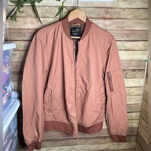CPO Provisions Salmon Bomber Jacket Size Medium
